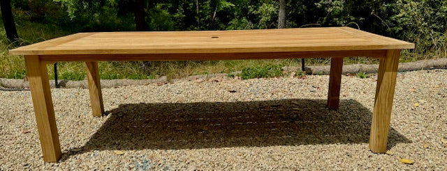Woodside rustic table, built to last a life time