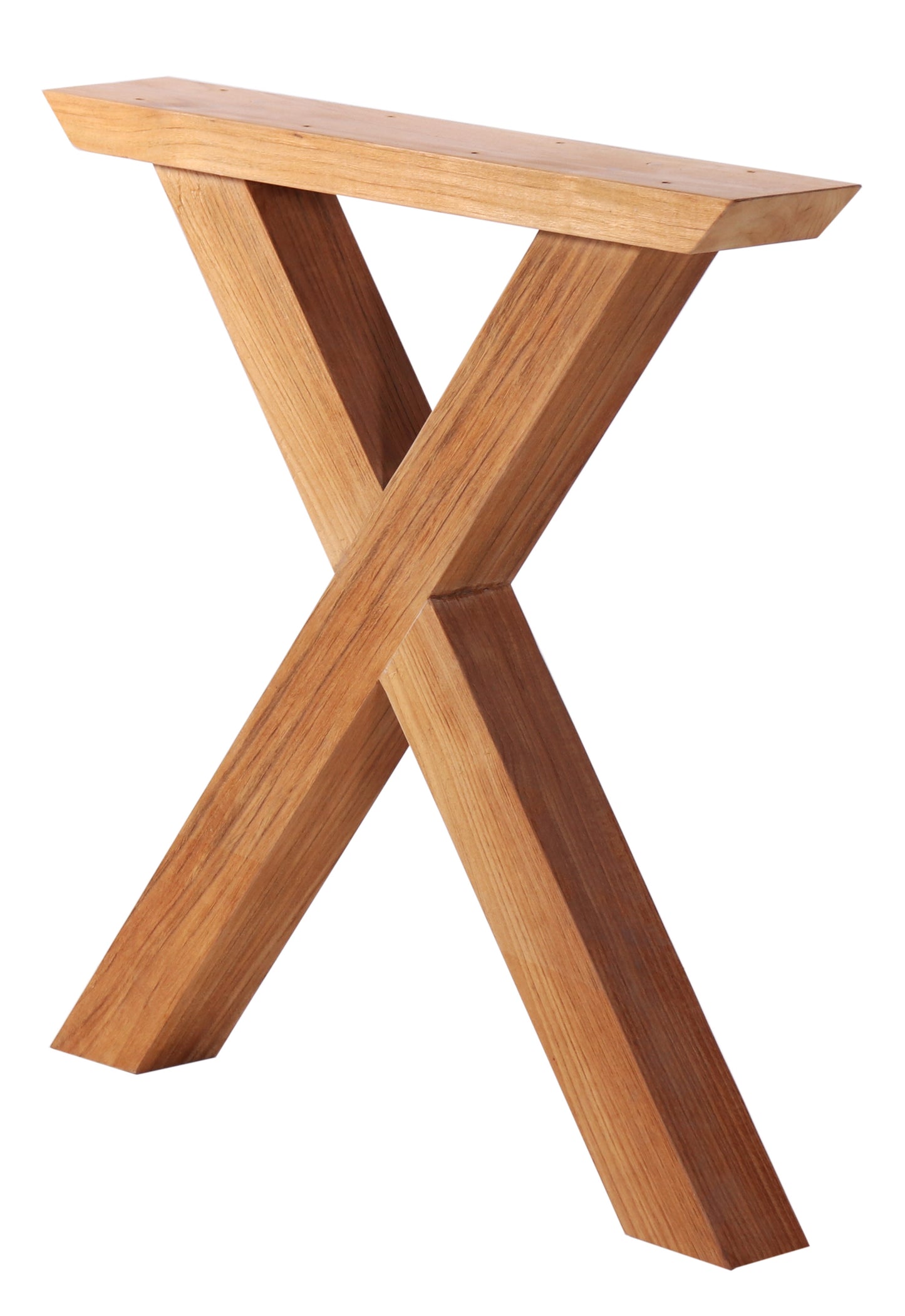 X leg used with the live edge tables